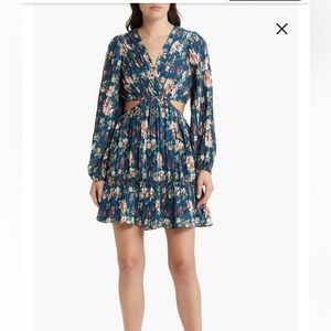 Floret Studios Floral Side Cutout Dress size XL